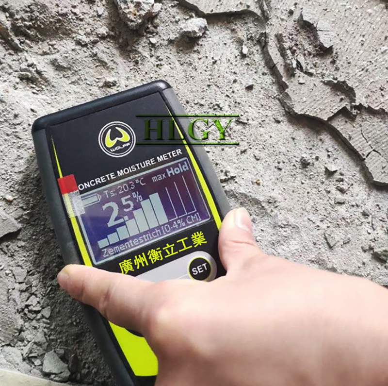 使用德國(guó)WOLFF地坪水分檢測(cè)儀V1-D4進(jìn)行專(zhuān)業(yè)地坪水分檢測(cè)